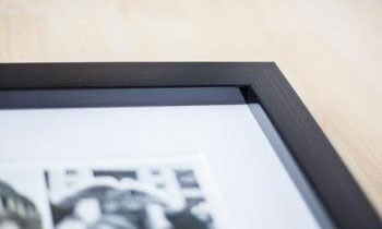 Contemporary Black Frame white profile