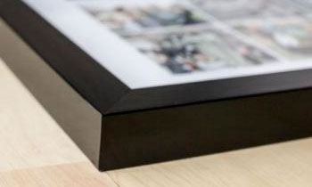 Contemporary Black Frame 30mm wide and deep profile