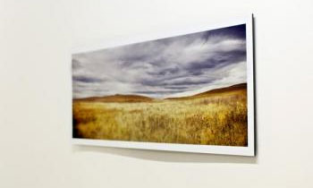 Glacier Print with high gloss lamination
