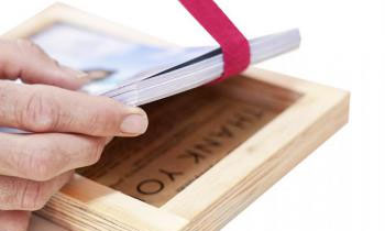 The Photobox fits 50 photo prints