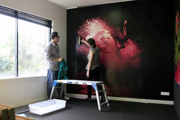 Printed wallpaper introduction image